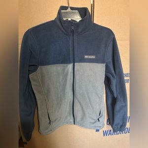 Columbia men fleece zip up jacket